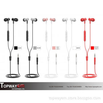 In Ear Metal Earphones